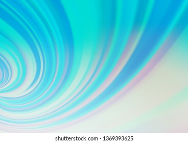 Light BLUE vector abstract blurred template. Colorful illustration in abstract style with gradient. The elegant pattern for brand book.