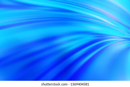 Light BLUE vector abstract blurred layout. A completely new colored illustration in blur style. New way of your design.