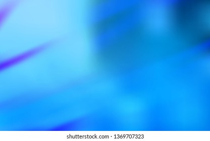 Light BLUE vector abstract blurred background. A completely new colored illustration in blur style. Elegant background for a brand book.