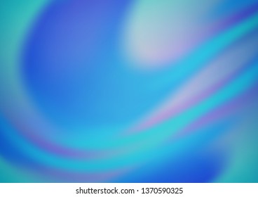Light BLUE vector abstract blurred pattern. Glitter abstract illustration with an elegant design. The blurred design can be used for your web site.