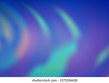 Light BLUE vector abstract blurred pattern. Shining colorful illustration in a Brand new style. A completely new template for your design.