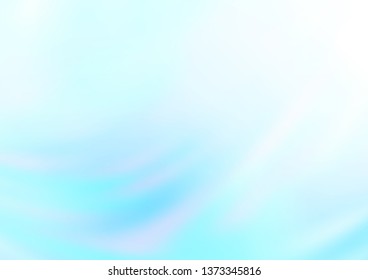 Light BLUE vector abstract blurred background. A vague abstract illustration with gradient. Brand new style for your business design.