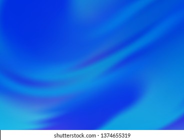 Light BLUE vector abstract blurred pattern. Modern geometrical abstract illustration with gradient. Brand new design for your business.