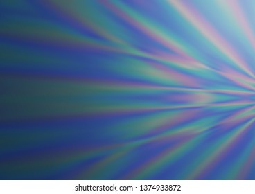 Light BLUE vector abstract blurred template. Colorful abstract illustration with gradient. The background for your creative designs.