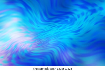 Light BLUE vector abstract blurred background. Colorful abstract illustration with gradient. Completely new design for your business.