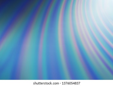 Light BLUE vector abstract blurred background. Glitter abstract illustration with an elegant design. The template can be used for your brand book.