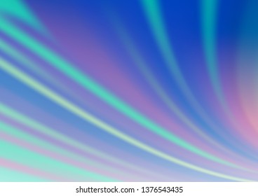 Light BLUE vector abstract blurred template. Colorful illustration in blurry style with gradient. Brand new style for your business design.