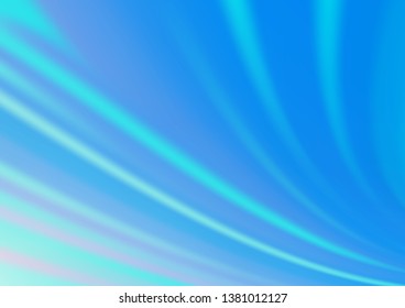 Light BLUE vector abstract blurred background. Creative illustration in halftone style with gradient. A completely new design for your business.