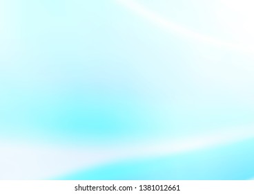 Light BLUE vector abstract blurred background. An elegant bright illustration with gradient. The background for your creative designs.