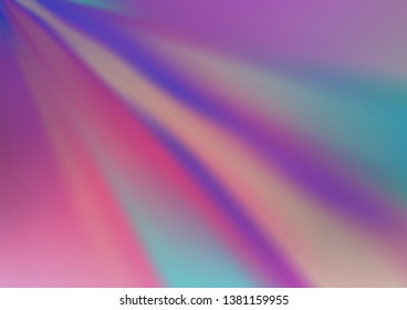 Light BLUE vector abstract blurred background. Modern geometrical abstract illustration with gradient. Brand new style for your business design.