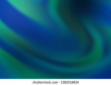 Light BLUE vector abstract blurred pattern. Colorful illustration in abstract style with gradient. A completely new template for your design.