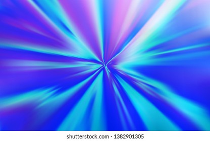 Light BLUE vector abstract blurred layout. Creative illustration in halftone style with gradient. Blurred design for your web site.