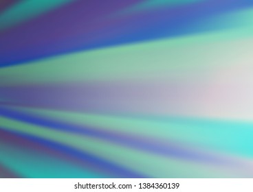 Light BLUE vector abstract blurred pattern. Creative illustration in halftone style with gradient. A completely new template for your design.