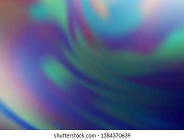 Light BLUE vector abstract blurred template. Colorful illustration in abstract style with gradient. A completely new template for your design.