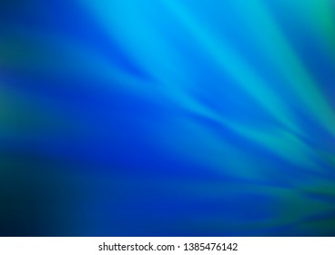 Light BLUE vector abstract blurred pattern. Modern geometrical abstract illustration with gradient. A completely new template for your design.