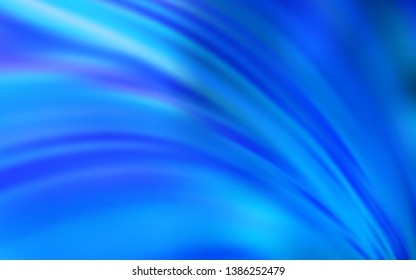 Light BLUE vector abstract blurred background. A completely new colored illustration in blur style. Background for a cell phone.