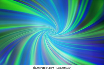 Light BLUE vector abstract blurred background. Glitter abstract illustration with gradient design. New style for your business design.