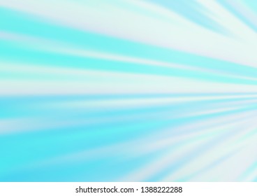 Light BLUE vector abstract blurred template. Modern geometrical abstract illustration with gradient. The best blurred design for your business.