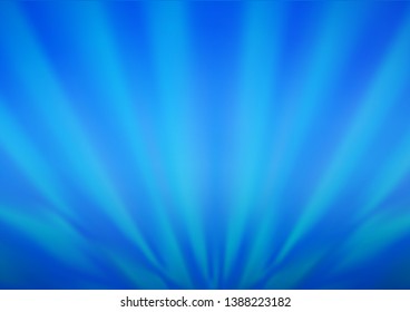 Light BLUE vector abstract blurred template. Glitter abstract illustration with an elegant design. The background for your creative designs.