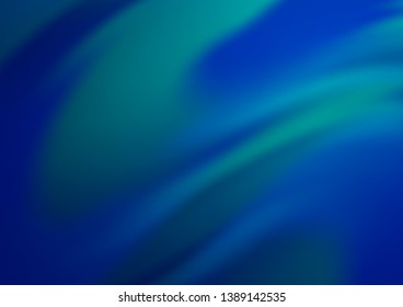 Light BLUE vector abstract blurred template. Modern geometrical abstract illustration with gradient. The template can be used for your brand book.