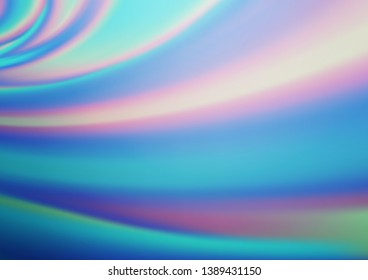 Light BLUE vector abstract blurred background. Glitter abstract illustration with an elegant design. A completely new design for your business.