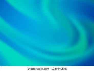 Light BLUE vector abstract blurred background. Colorful illustration in blurry style with gradient. The template can be used for your brand book.