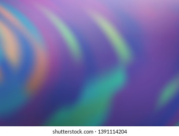 Light BLUE vector abstract blurred pattern. Creative illustration in halftone style with gradient. The background for your creative designs.