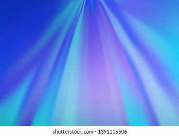 Light BLUE vector abstract blurred template. Modern geometrical abstract illustration with gradient. The elegant pattern for brand book.