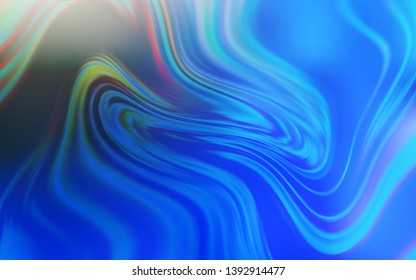 Light BLUE vector abstract blurred layout. New colored illustration in blur style with gradient. Completely new design for your business.