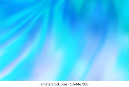 Light BLUE vector abstract blurred layout. Abstract colorful illustration with gradient. New design for your business.
