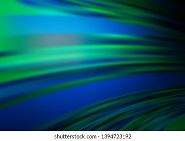Light BLUE vector abstract blurred pattern. Glitter abstract illustration with an elegant design. The elegant pattern for brand book.