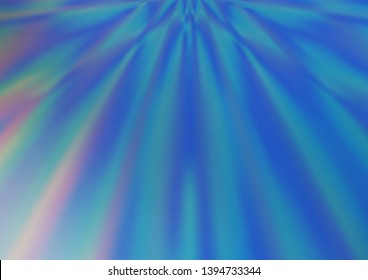 Light BLUE vector abstract blurred template. An elegant bright illustration with gradient. The template can be used for your brand book.