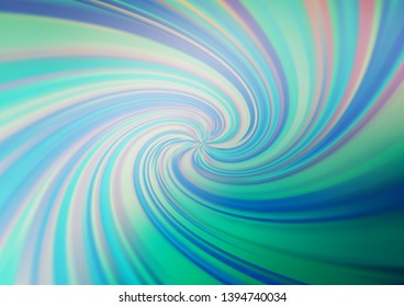 Light BLUE vector abstract blurred template. A vague abstract illustration with gradient. The template can be used for your brand book.