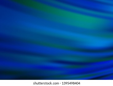 Light BLUE vector abstract blurred pattern. Creative illustration in halftone style with gradient. A completely new design for your business.