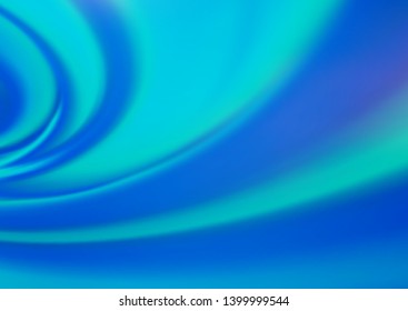 Light BLUE vector abstract blurred background. An elegant bright illustration with gradient. The template can be used for your brand book.