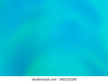 Light BLUE vector abstract blurred template. Creative illustration in halftone style with gradient. A completely new template for your design.