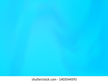 Light BLUE vector abstract blurred pattern. A completely new color illustration in a bokeh style. The best blurred design for your business.