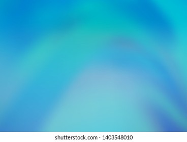 Light BLUE vector abstract blurred pattern. A vague abstract illustration with gradient. A new texture for your design.