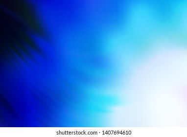 Light BLUE vector abstract blurred background. New colored illustration in blur style with gradient. Completely new design for your business.