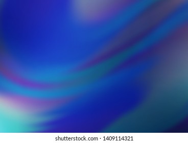 Light BLUE vector abstract blurred background. Colorful abstract illustration with gradient. Brand new design for your business.