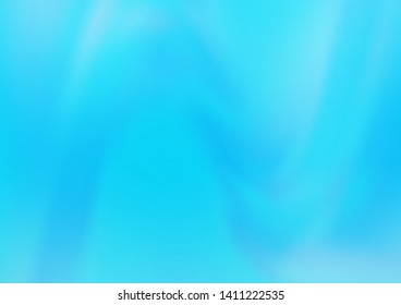 Light BLUE vector abstract blurred background. An elegant bright illustration with gradient. The elegant pattern for brand book.