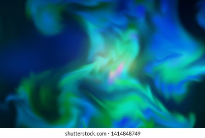 Light BLUE vector abstract blurred background. Creative illustration in halftone style with gradient. New design for your business.