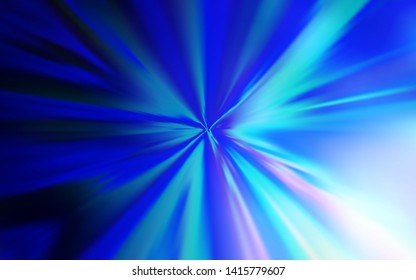 Light BLUE vector abstract blurred background. Glitter abstract illustration with gradient design. New way of your design.