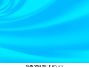 Light BLUE vector abstract blurred template. A completely new color illustration in a bokeh style. A new texture for your design.