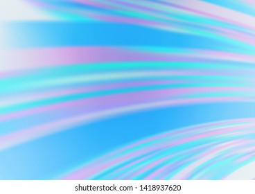 Light BLUE vector abstract blurred pattern. Modern geometrical abstract illustration with gradient. The background for your creative designs.