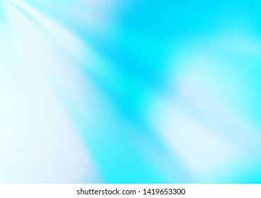 Light BLUE vector abstract blurred pattern. Colorful abstract illustration with gradient. The template can be used for your brand book.