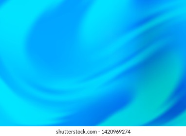 Light BLUE vector abstract blurred layout. New colored illustration in blur style with gradient. Elegant background for a brand book.