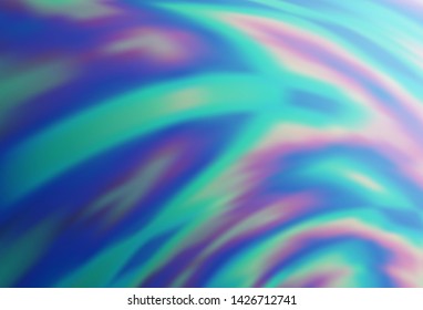 Light BLUE vector abstract blurred layout. Shining colored illustration in smart style. New way of your design.