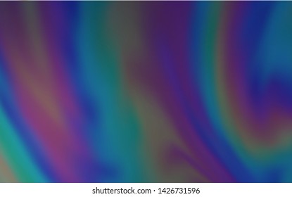 Light BLUE vector abstract blurred layout. Creative illustration in halftone style with gradient. Background for designs.