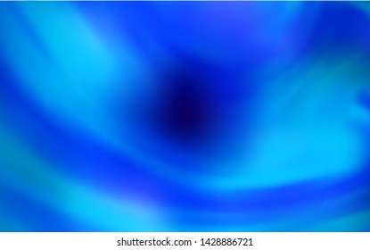 Light BLUE vector abstract blurred background. Creative illustration in halftone style with gradient. New way of your design.